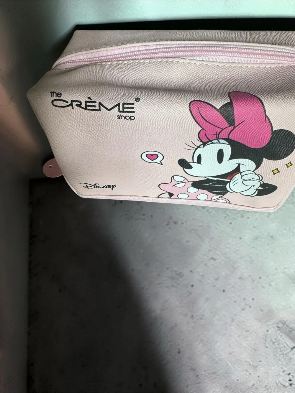 The Crème Shop x Disney Pink Mickey Cosmetic Pouch